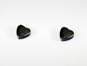 hematytowe kolczyki damskie serduszka