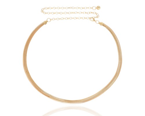 pasek do sukienki żmijka, złoty