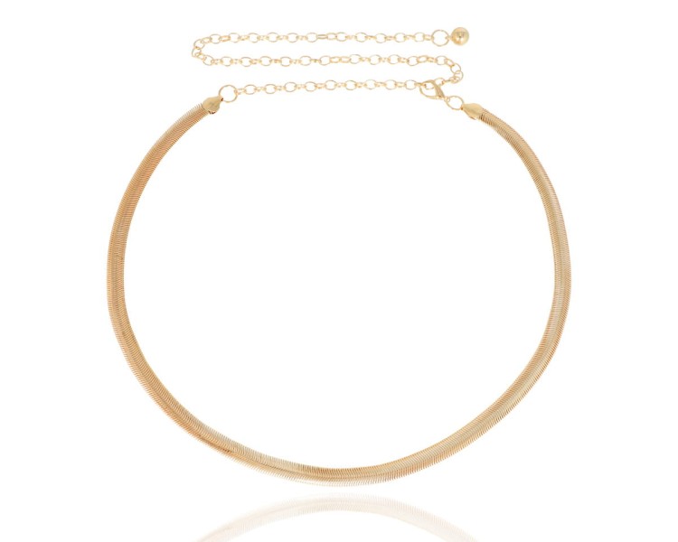 pasek do sukienki żmijka, złoty